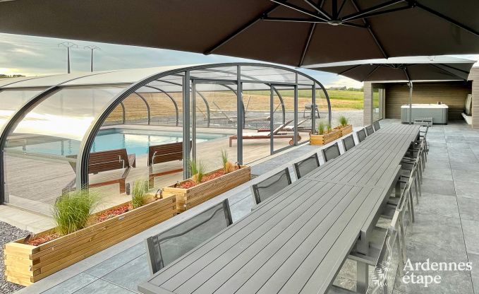 Maison de vacances � Durbuy pour 16 personnes en Ardenne