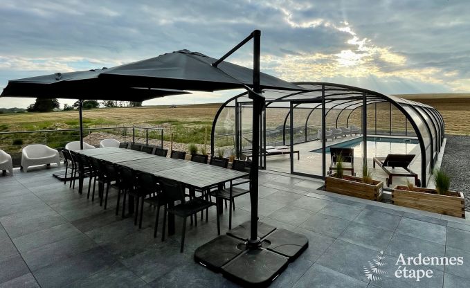 Maison de vacances � Durbuy pour 16 personnes en Ardenne