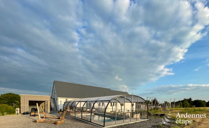 Maison de vacances � Durbuy pour 16 personnes en Ardenne