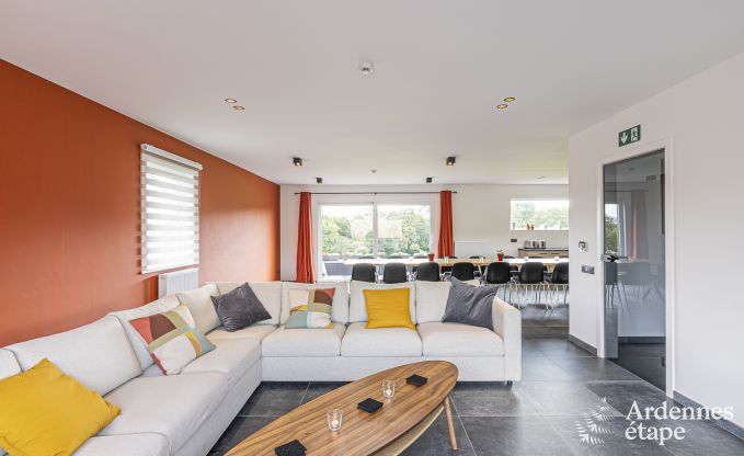 Maison de vacances � Durbuy pour 16 personnes en Ardenne