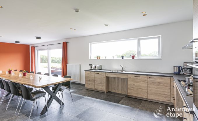 Maison de vacances � Durbuy pour 16 personnes en Ardenne