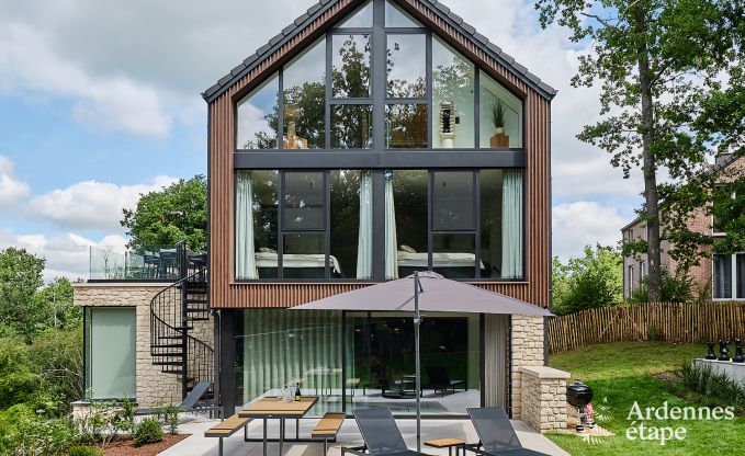Maison de vacances de luxe Durbuy pour 9 personnes avec sauna et terrain de ptanque
