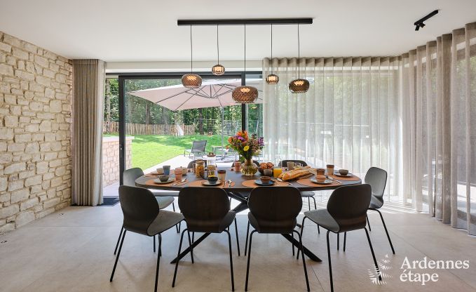 Maison de vacances de luxe Durbuy pour 9 personnes avec sauna et terrain de ptanque
