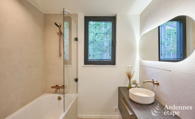 Maison de vacances de luxe Durbuy pour 9 personnes avec sauna et terrain de ptanque