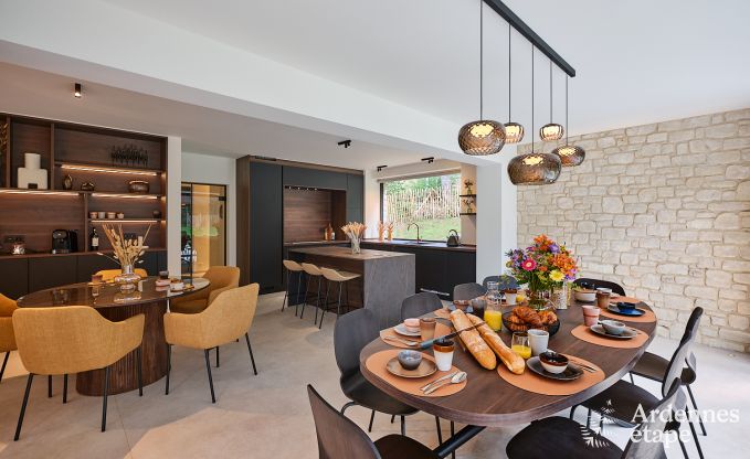 Maison de vacances de luxe Durbuy pour 9 personnes avec sauna et terrain de ptanque