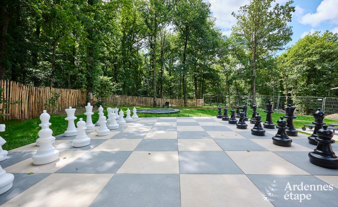 Maison de vacances de luxe Durbuy pour 9 personnes avec sauna et terrain de ptanque