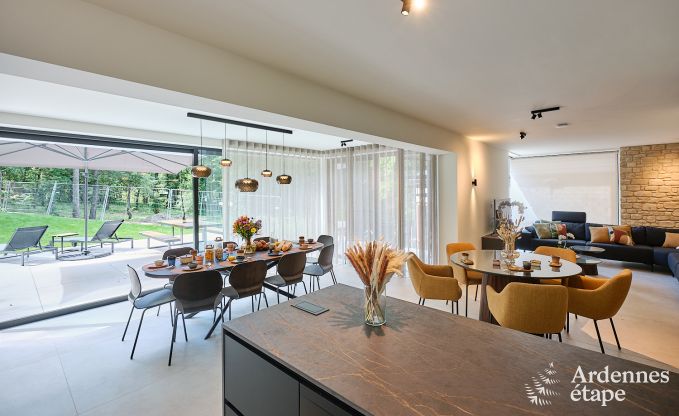 Maison de vacances de luxe Durbuy pour 9 personnes avec sauna et terrain de ptanque