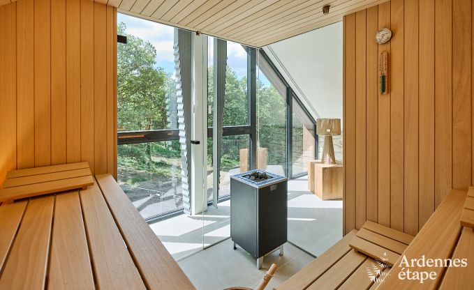 Maison de vacances de luxe Durbuy pour 9 personnes avec sauna et terrain de ptanque
