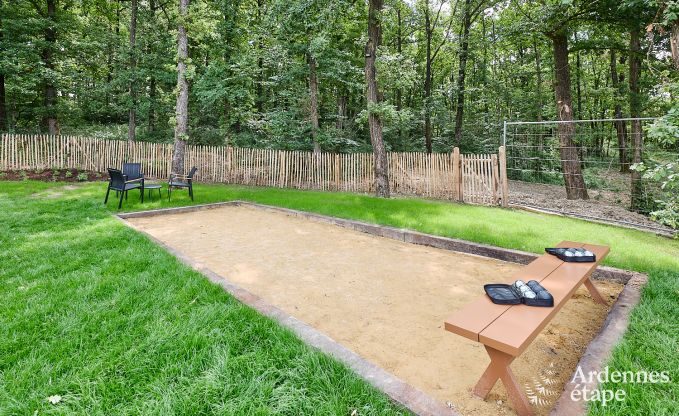 Maison de vacances de luxe Durbuy pour 9 personnes avec sauna et terrain de ptanque