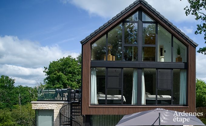 Maison de vacances de luxe Durbuy pour 9 personnes avec sauna et terrain de ptanque