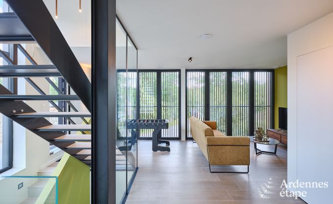 Maison de vacances de luxe Durbuy pour 9 personnes avec sauna et terrain de ptanque