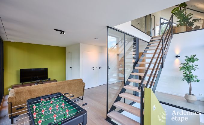 Maison de vacances de luxe Durbuy pour 9 personnes avec sauna et terrain de ptanque