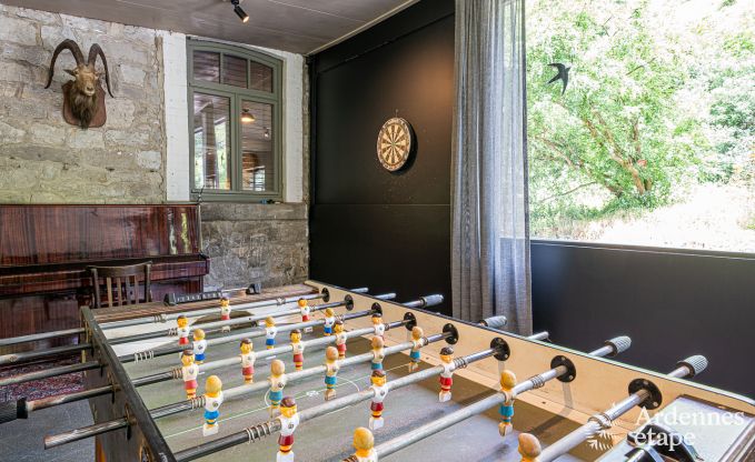 Maison de vacances � Durbuy pour 22 personnes en Ardenne