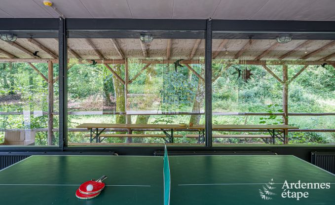 Maison de vacances � Durbuy pour 22 personnes en Ardenne