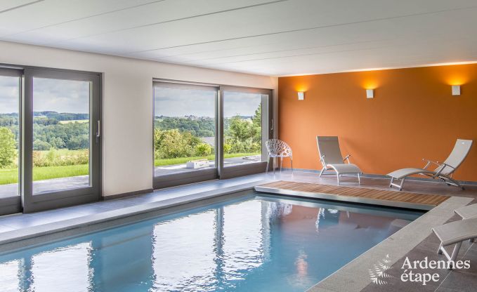 Maison de vacances 5 étoiles avec piscine et sauna à proximité de Durbuy