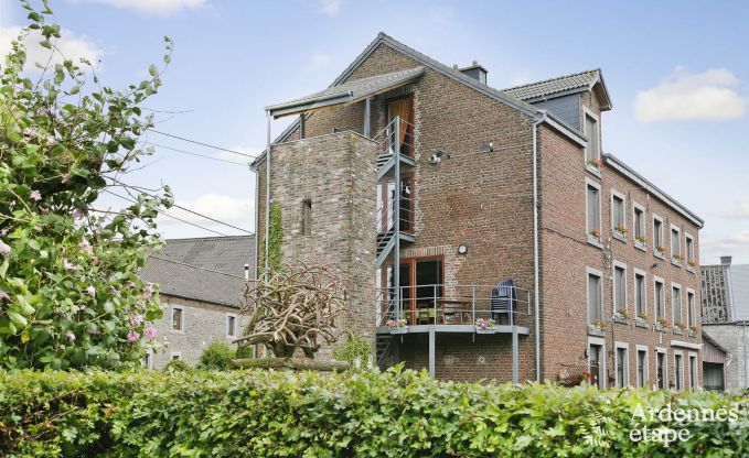 Grande maison de vacances  la ferme  Durbuy, 8 chambres, 7 salles de bain, jardin priv, quipements pour familles et cyclistes, Ardenne