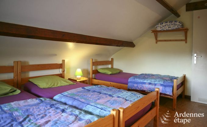 Grande maison de vacances � la ferme � Durbuy, 8 chambres, 7 salles de bain, jardin priv�, �quipements pour familles et cyclistes, Ardenne