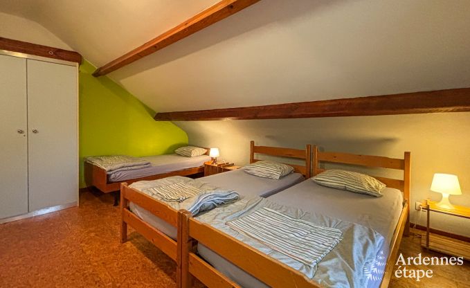 Grande maison de vacances � la ferme � Durbuy, 8 chambres, 7 salles de bain, jardin priv�, �quipements pour familles et cyclistes, Ardenne
