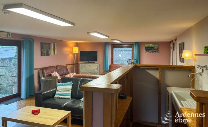 Grande maison de vacances � la ferme � Durbuy, 8 chambres, 7 salles de bain, jardin priv�, �quipements pour familles et cyclistes, Ardenne