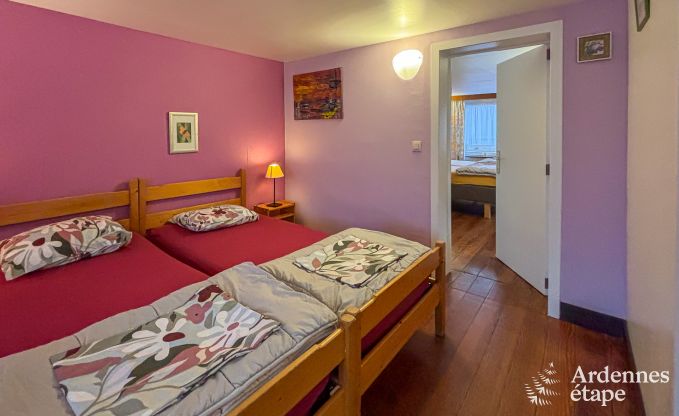 Grande maison de vacances � la ferme � Durbuy, 8 chambres, 7 salles de bain, jardin priv�, �quipements pour familles et cyclistes, Ardenne