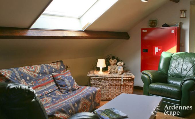 Grande maison de vacances  la ferme  Durbuy, 8 chambres, 7 salles de bain, jardin priv, quipements pour familles et cyclistes, Ardenne