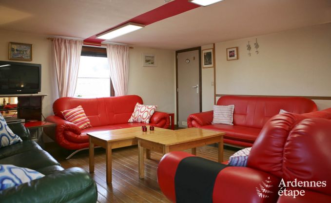 Grande maison de vacances  la ferme  Durbuy, 8 chambres, 7 salles de bain, jardin priv, quipements pour familles et cyclistes, Ardenne