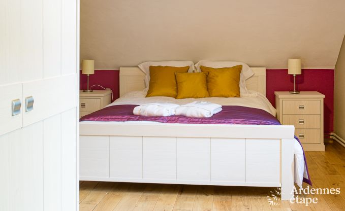 Villa de luxe  Durbuy : hbergement pour 15 personnes avec piscine, spa et nature en Ardenne