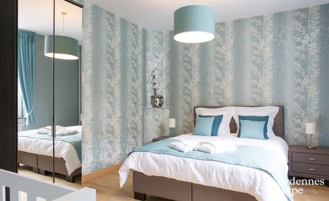 Villa de luxe  Durbuy : hbergement pour 15 personnes avec piscine, spa et nature en Ardenne