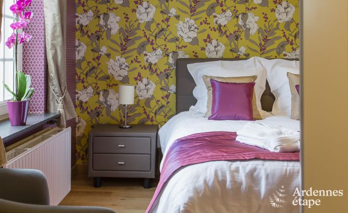 Villa de luxe � Durbuy : h�bergement pour 15 personnes avec piscine, spa et nature en Ardenne