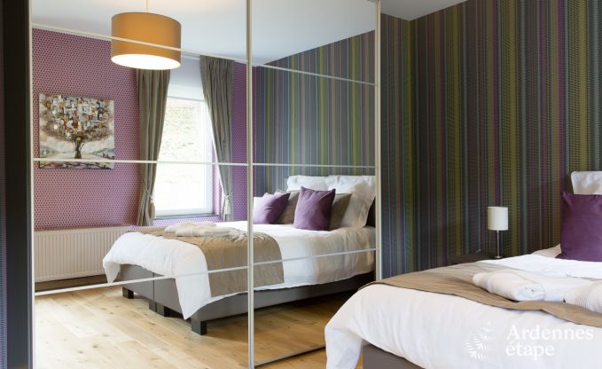 Villa de luxe � Durbuy : h�bergement pour 15 personnes avec piscine, spa et nature en Ardenne