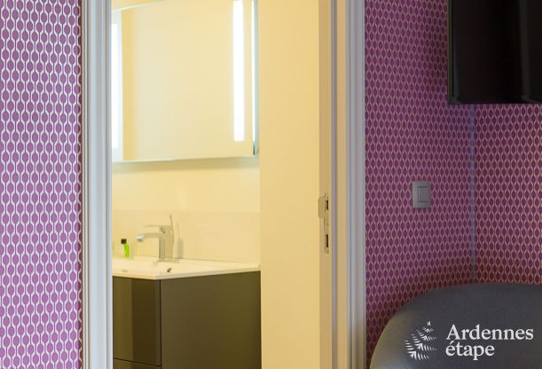 Villa de luxe � Durbuy : h�bergement pour 15 personnes avec piscine, spa et nature en Ardenne