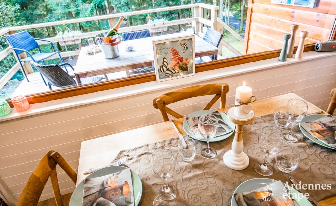 Chalet  Durbuy pour 4 personnes en Ardenne