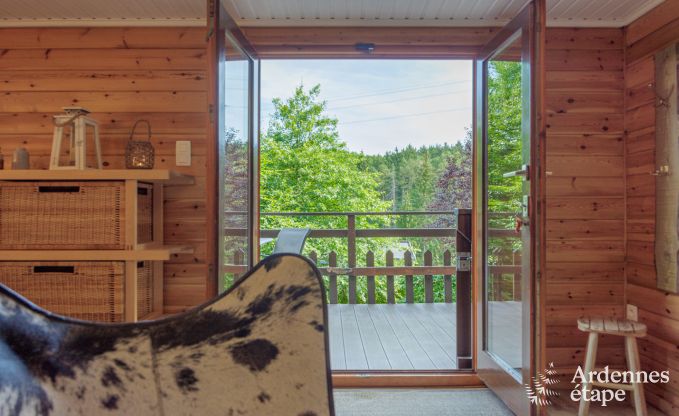 Chalet  Durbuy pour 4/8 personnes en Ardenne
