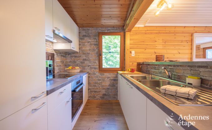 Chalet  Durbuy pour 4/8 personnes en Ardenne