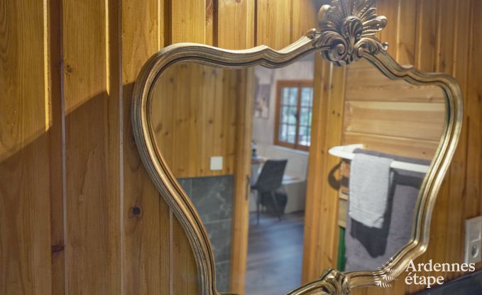 Escapade en Ardenne : chalet contemporain 4 personnes avec sauna et jardin priv  Durbuy