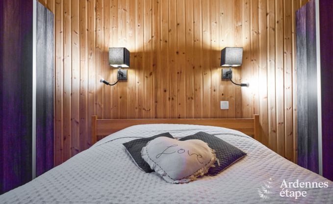 Escapade en Ardenne : chalet contemporain 4 personnes avec sauna et jardin priv  Durbuy