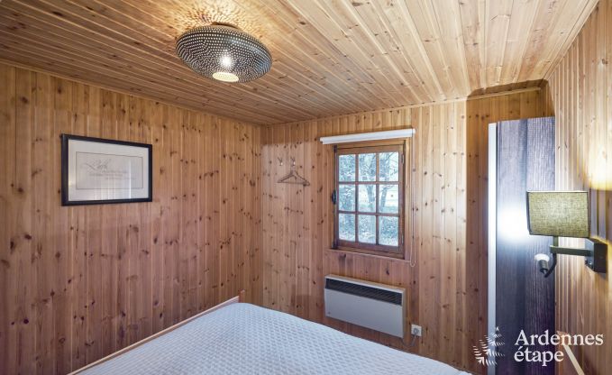 Escapade en Ardenne : chalet contemporain 4 personnes avec sauna et jardin priv  Durbuy