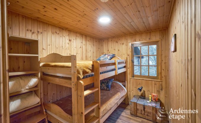 Escapade en Ardenne : chalet contemporain 4 personnes avec sauna et jardin priv  Durbuy