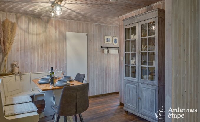 Escapade en Ardenne : chalet contemporain 4 personnes avec sauna et jardin priv  Durbuy