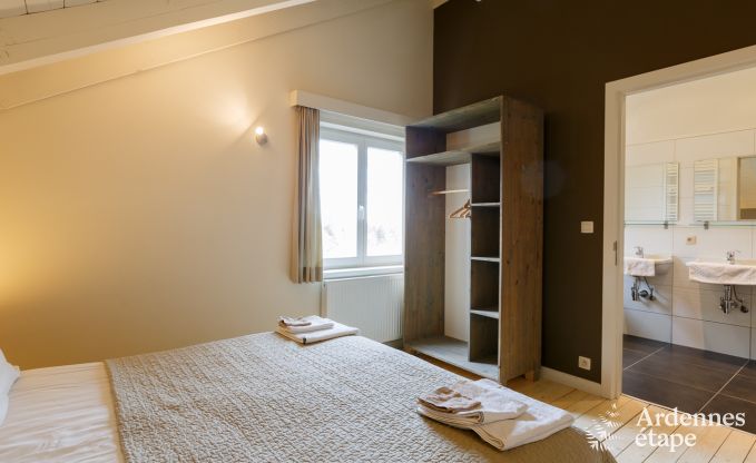 Chalet � Durbuy pour 18 personnes en Ardenne