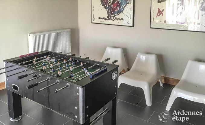 Chalet � Durbuy pour 18 personnes en Ardenne