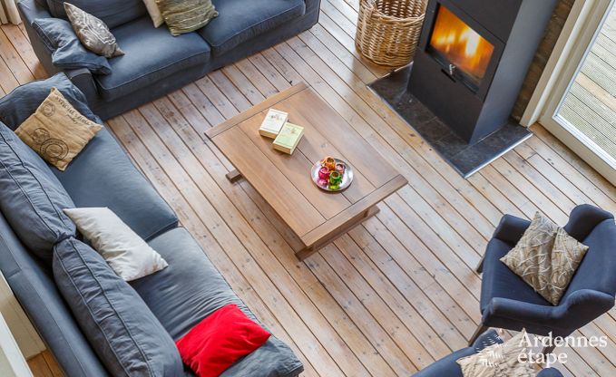 Chalet � Durbuy pour 18 personnes en Ardenne