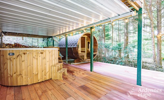 Chalet haut de gamme  Durbuy pour 6/7 personnes en Ardenne