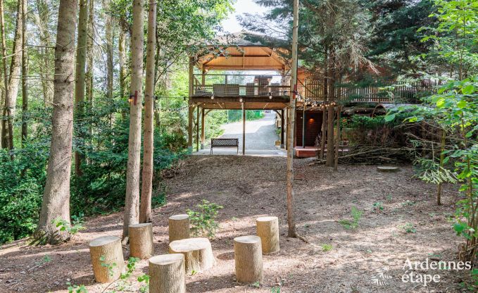 Chalet haut de gamme  Durbuy pour 6/7 personnes en Ardenne