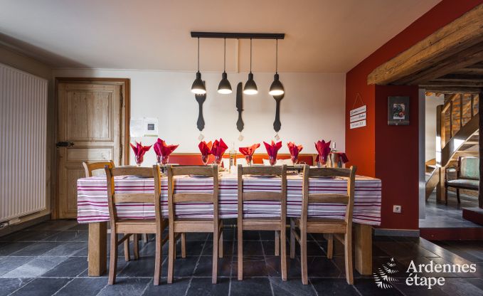 Gite de charme  Durbuy pour 9 personnes en Ardenne