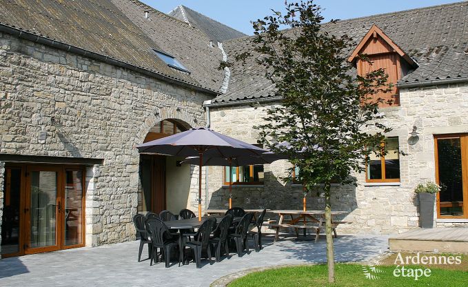 Maison de vacances  Durbuy pour 24/30 personnes en Ardenne