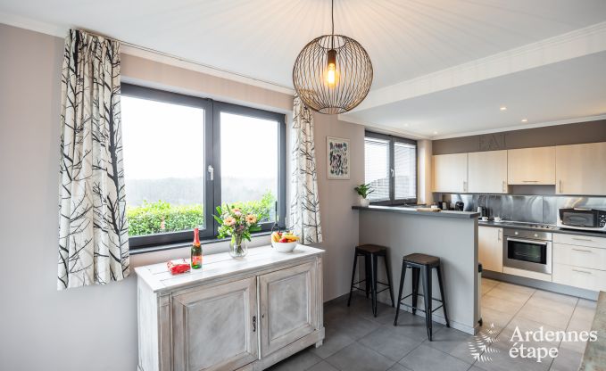 Maison de vacances conviviale  Durbuy pour 6 personnes.