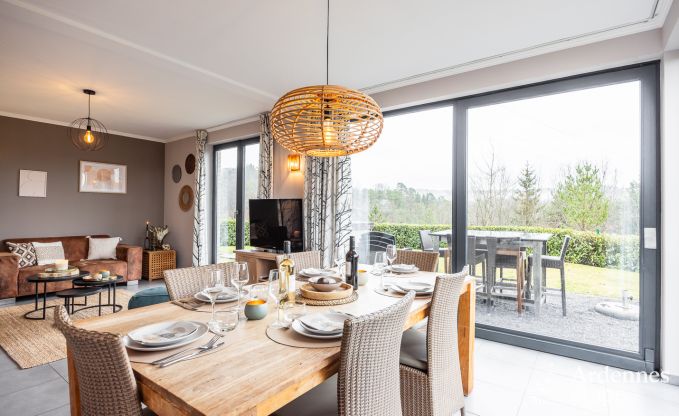 Maison de vacances conviviale  Durbuy pour 6 personnes.