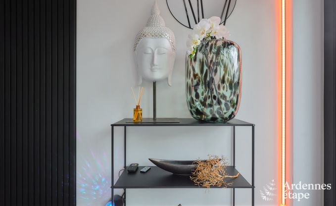 Maison de vacances avec jacuzzi et int�rieur moderne � Durbuy, id�al pour 2 couples ou famille de 4