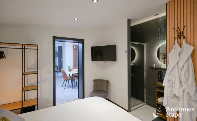 Maison de vacances avec jacuzzi et int�rieur moderne � Durbuy, id�al pour 2 couples ou famille de 4